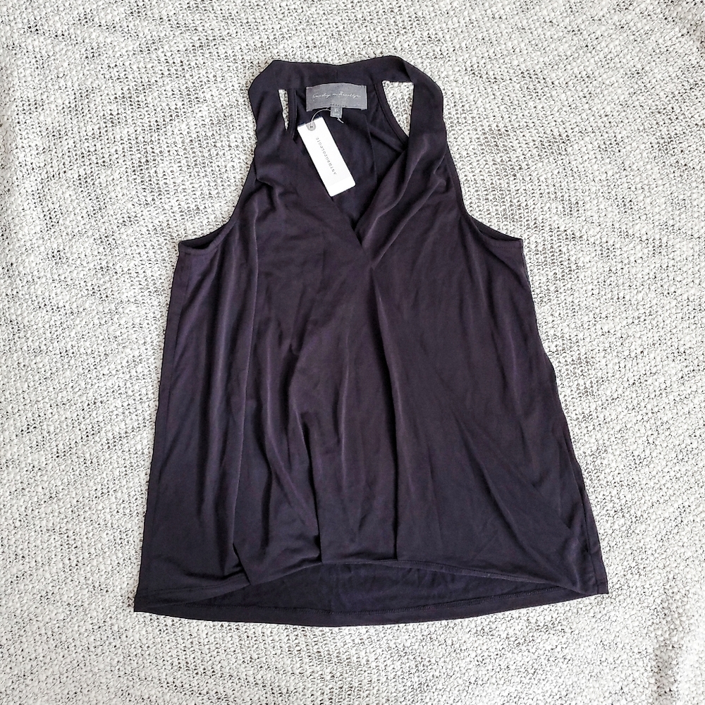 Sunday in Brooklyn black halter top